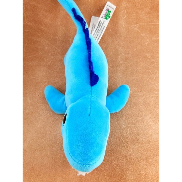 Naturally Kids Blue Mosasaurus Dinosaur Plushie 04/2022 ~ 9 Inches - Picture 3 of 7
